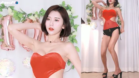 AfreecaTV主播李采妮BJ이채니2020年8月5日直播视频舞蹈剪辑210803